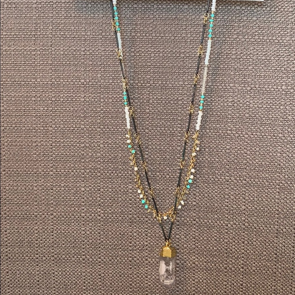 double strand necklace